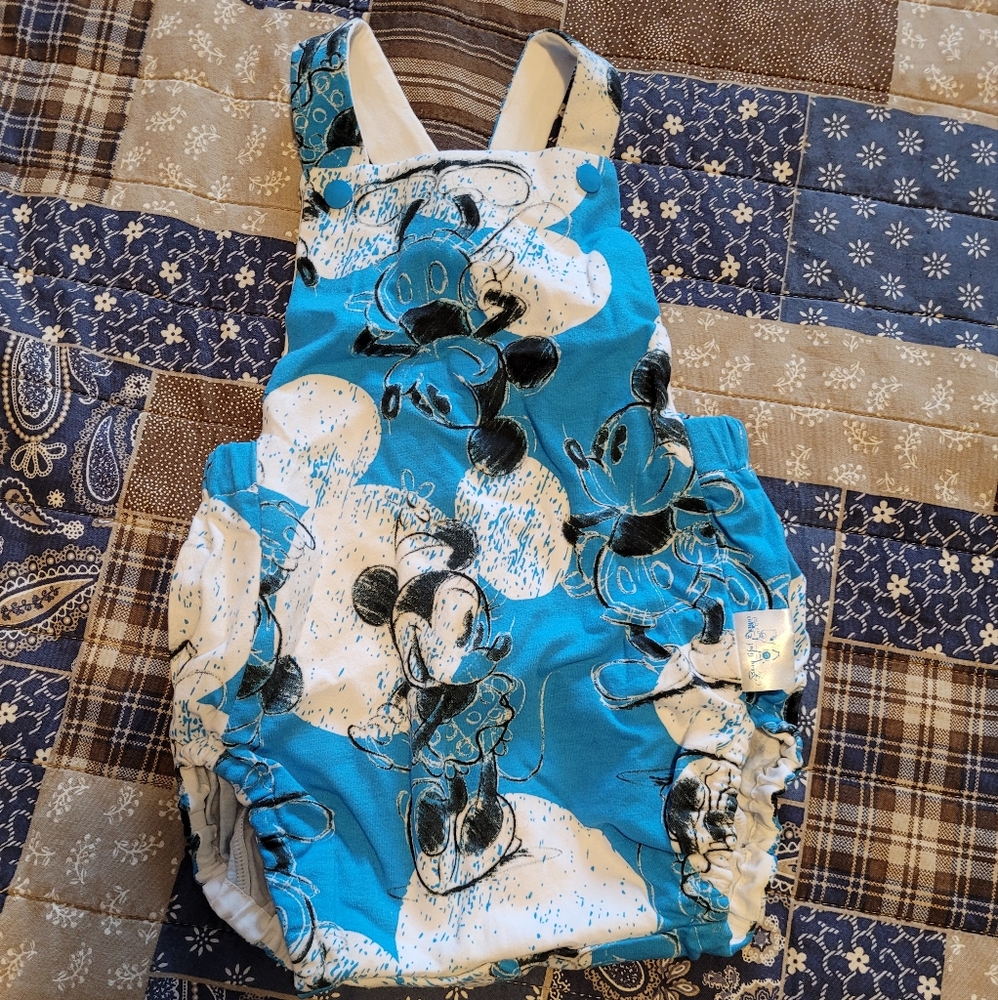 Custom Mickey Mouse Romper